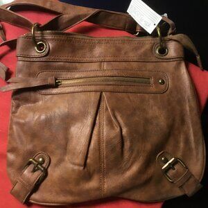 Cesca Women's Vintage Copper Color Bag